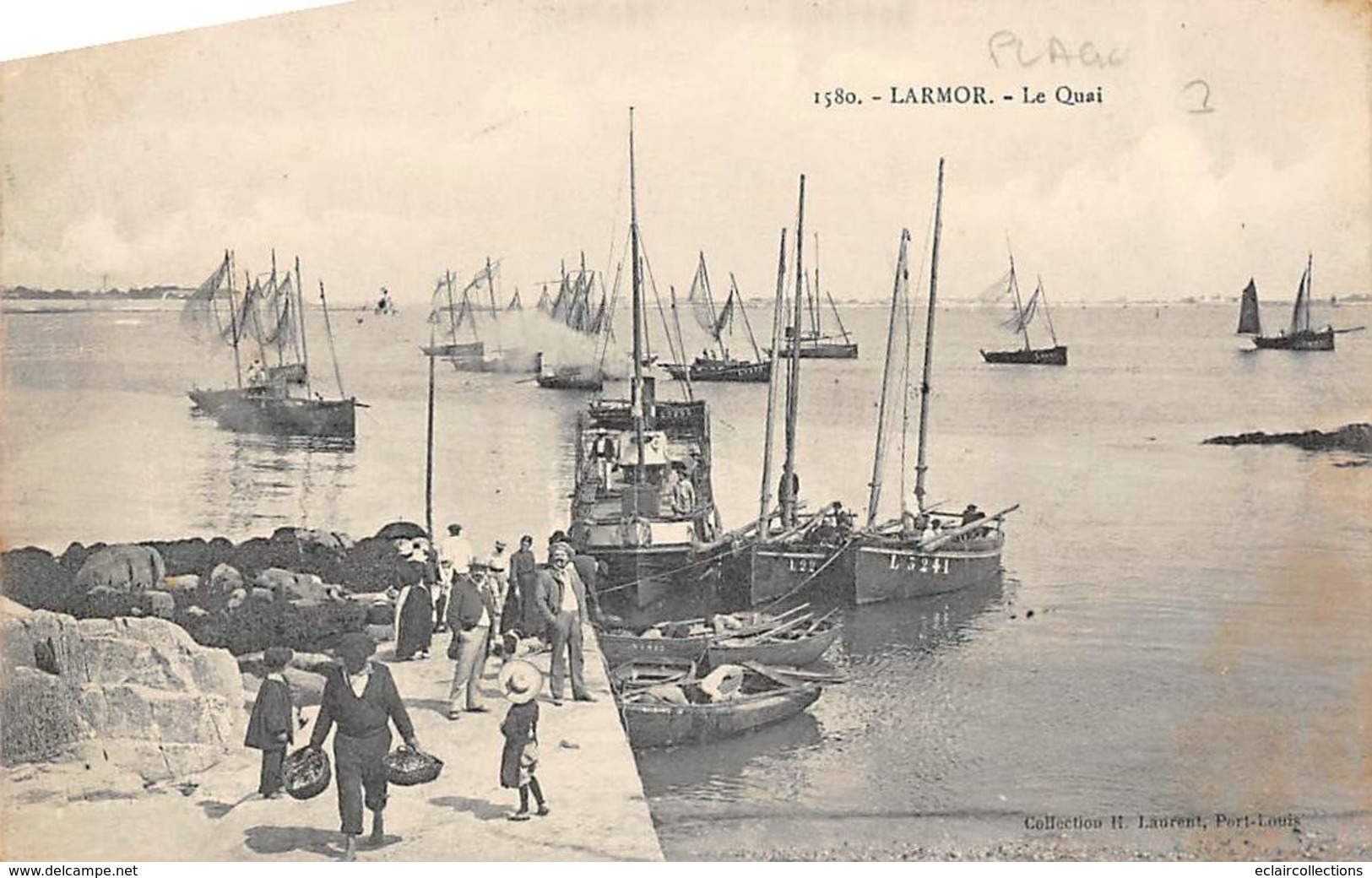 Larmor-Plage            56       Le Quai         (voir Scan) - Larmor-Plage