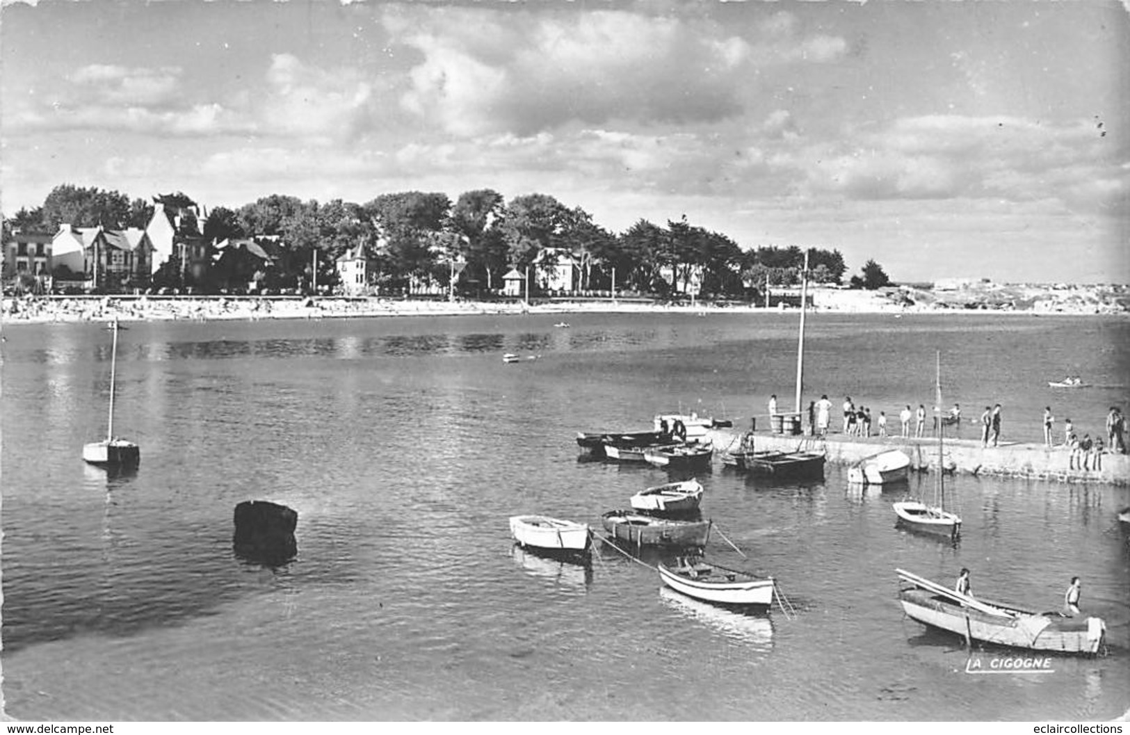 Larmor-Plage            56         La Plage De  Toulhars        1962    (voir Scan) - Larmor-Plage