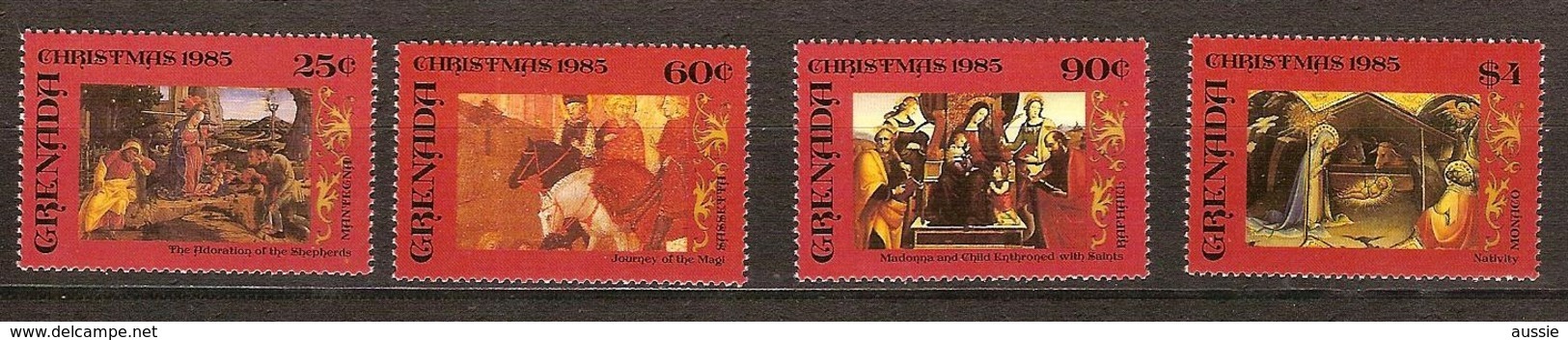 Grenada Grenade 1985 Yvertn° 1294-97 ***  MNH Cote 57.50 FF Noël Kerstmis Christmas - Grenade (1974-...)