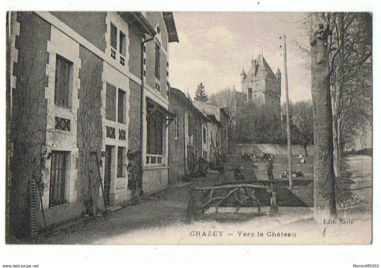 01 - CHAZEY - Vers Le Château  - 4025 - Unclassified