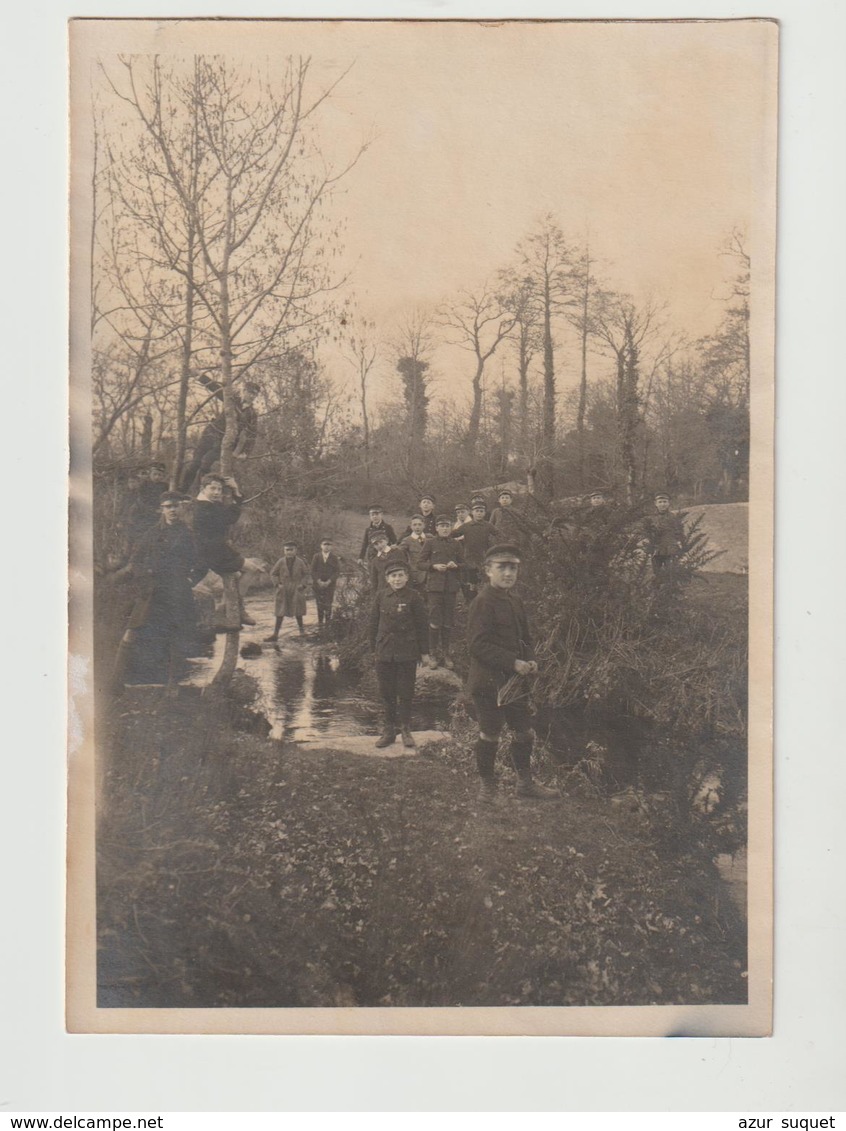 PHOTO /  INTERNAT ST.FRANCOIS XAVIER  DE VANNES /SOUVENIR DE LA  GROTTE DE JEAN - School