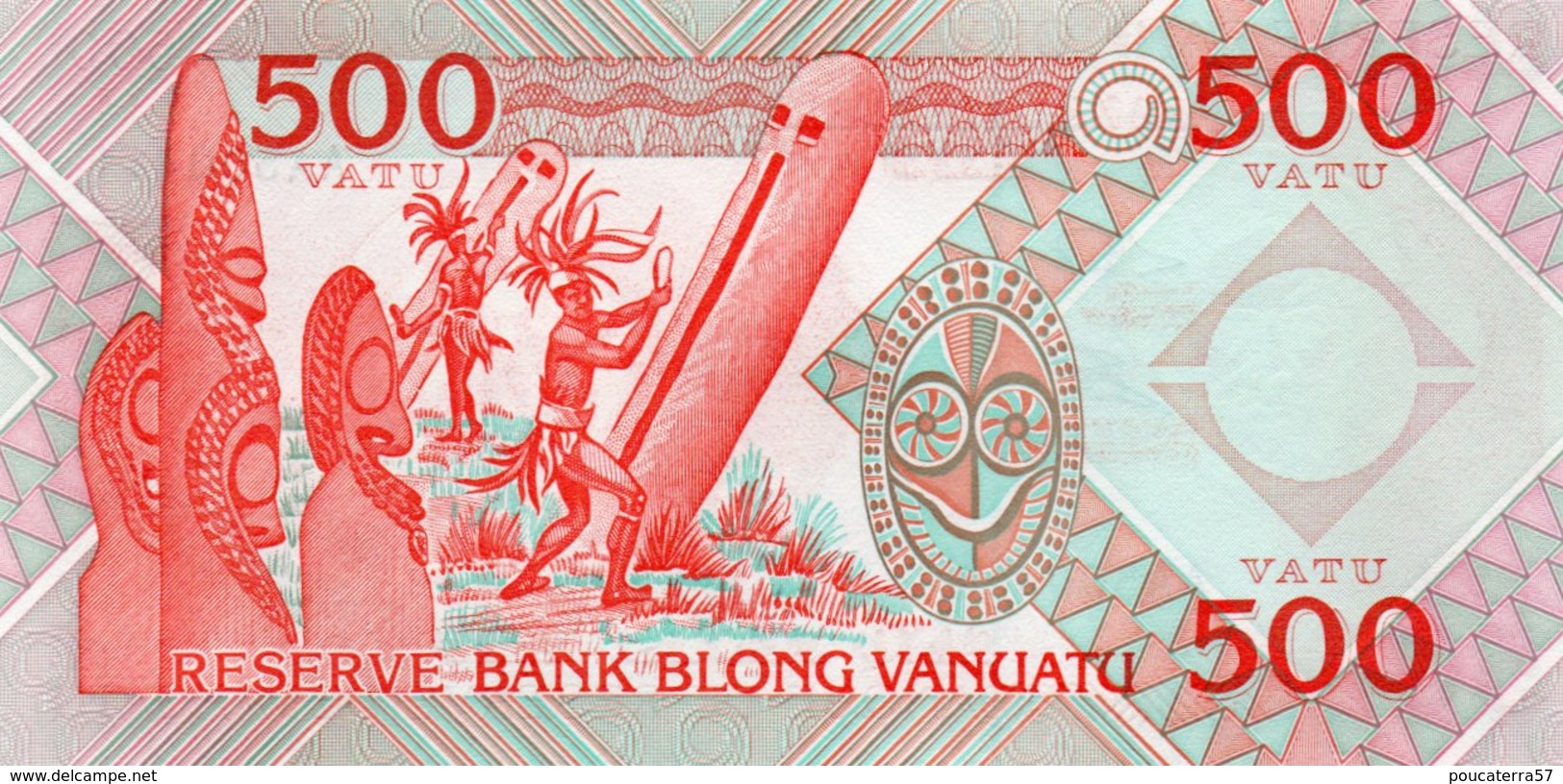 VANUATU=N/D   500  VATU    P-5    UNC - Vanuatu