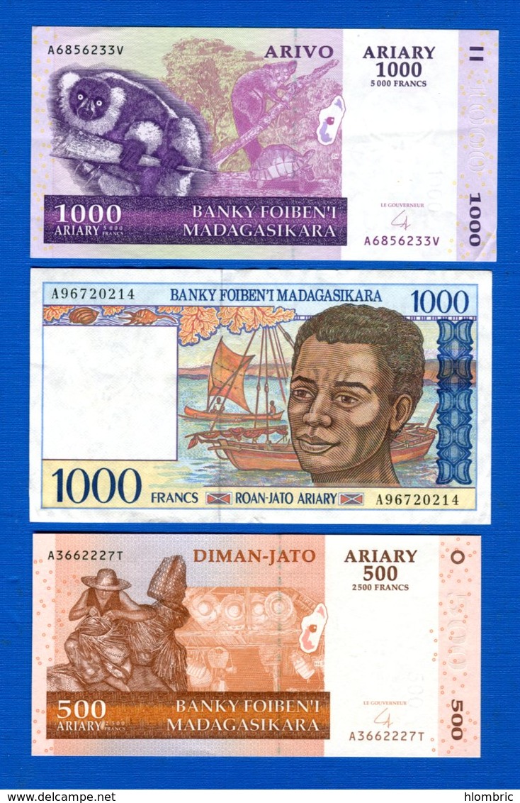 Madagascar  8  Billets - Madagascar