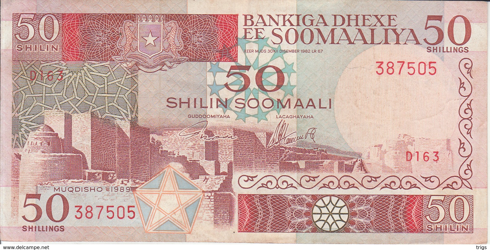 Somalië - 50 Shilin Soomaali - Somalia