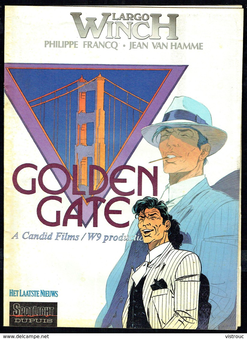 Largo WINCH " Golden Gate" - Uitgave : DUPUIS - 2000. - Largo Winch