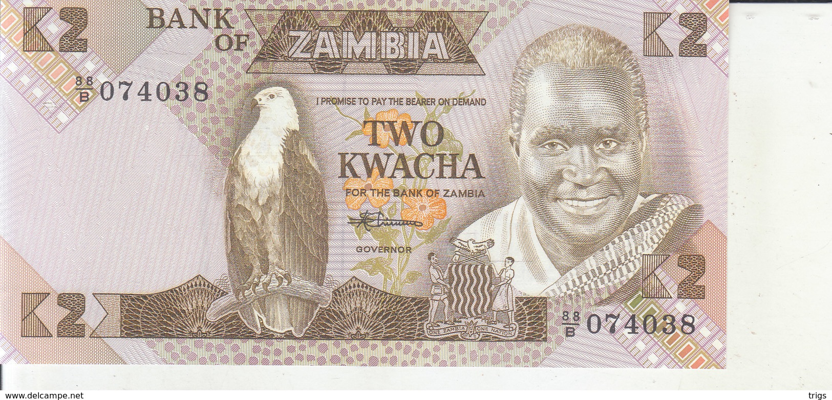 Zambia - 2 Kwacha - Zambia