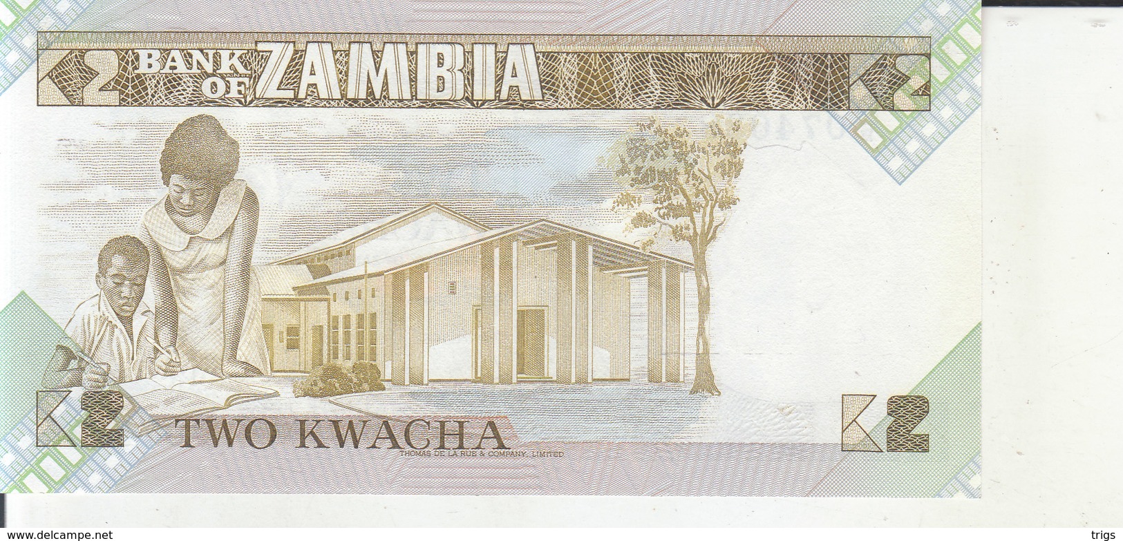 Zambia - 2 Kwacha - Zambia