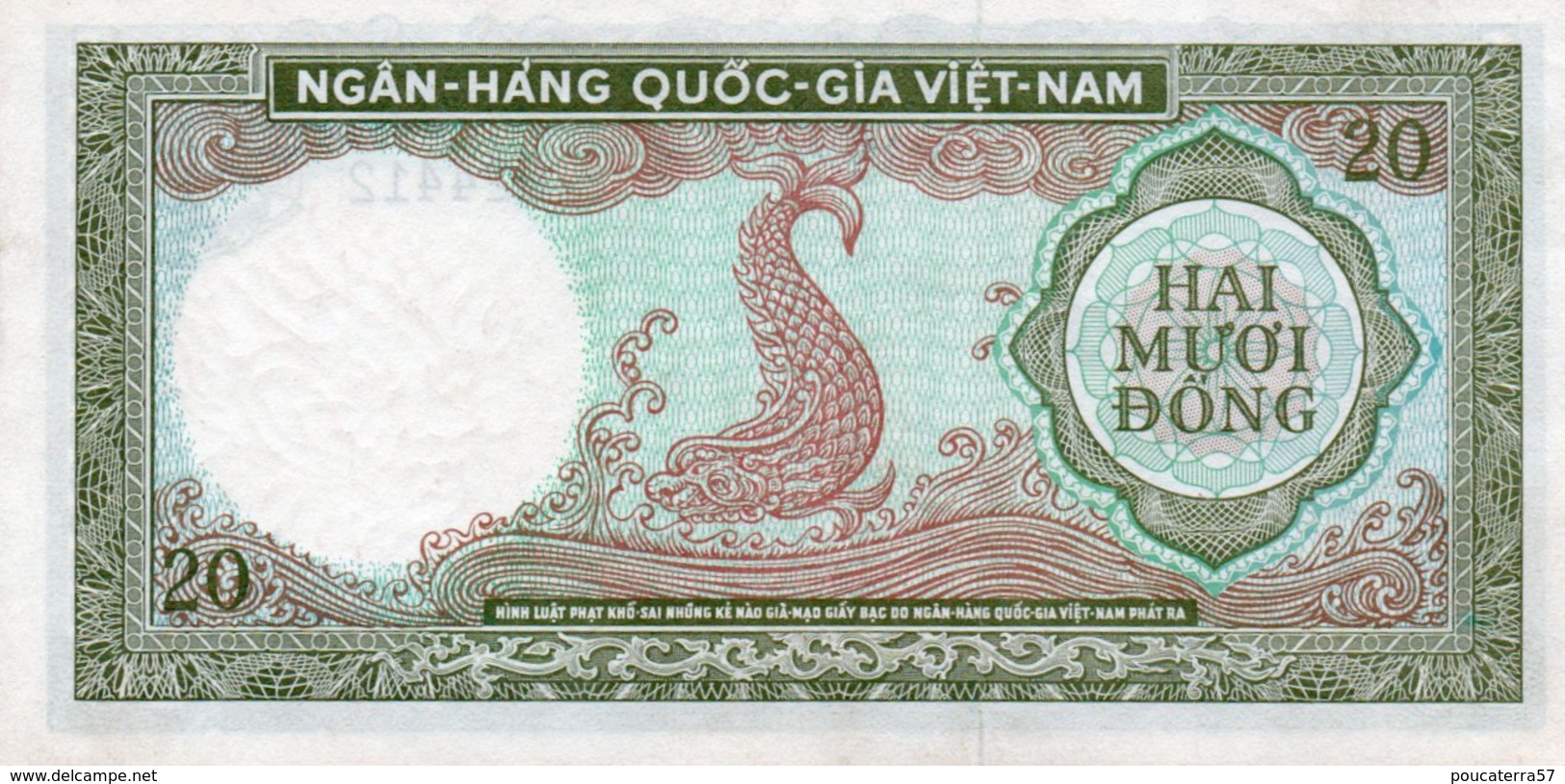 VIETNAM SOUTH  =N/D      20  DONG    P-16     UNC - Vietnam