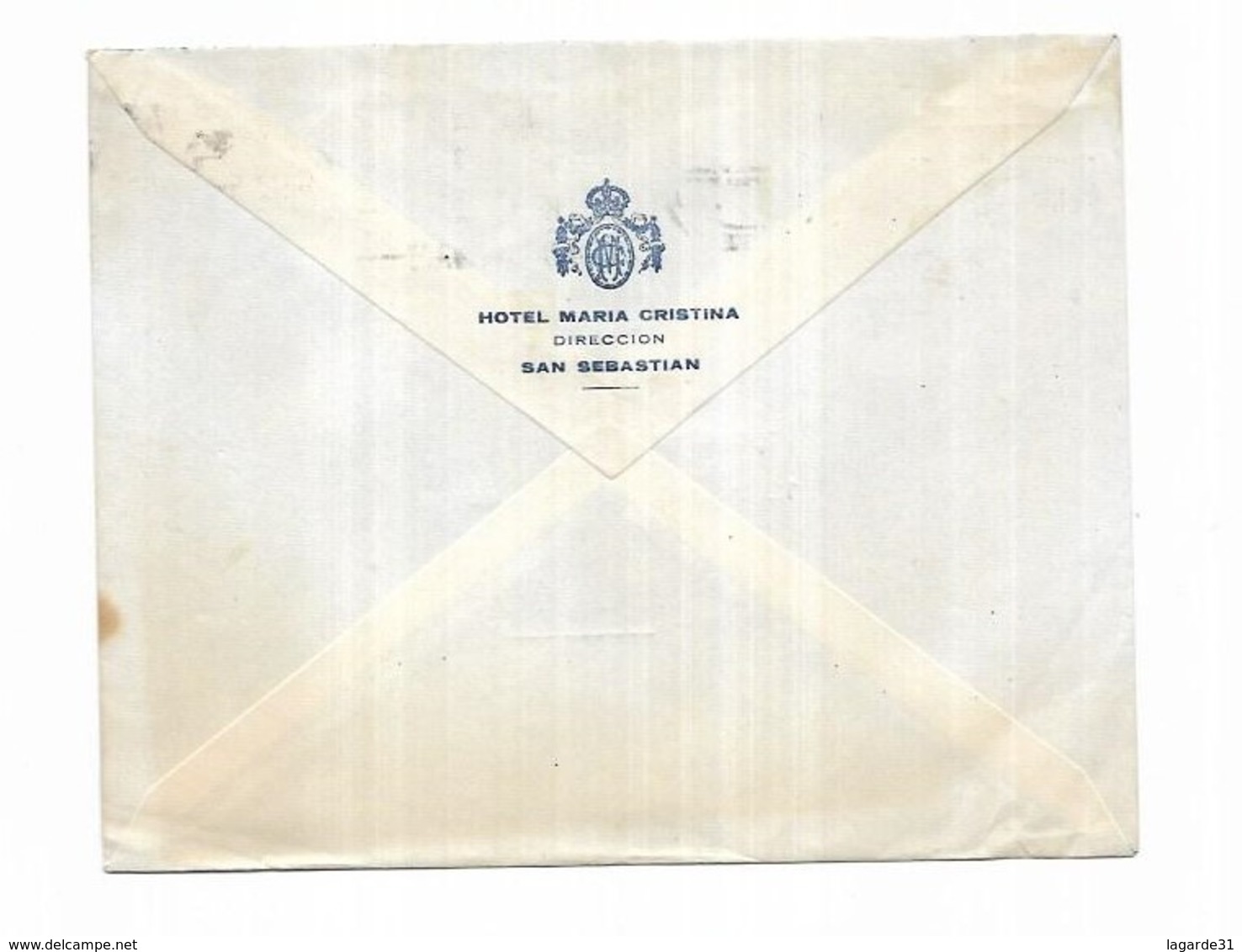 1955 Espagne Hotel Maria Cristina San Sebastian - Franking Machines (EMA)