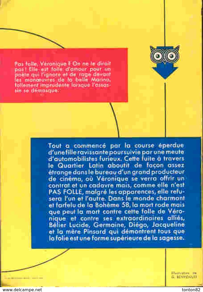 Ditis Policier N° 88 - Pas Folle - J.P Ferrière - ( 1958 ) . - Ditis - Détective Club