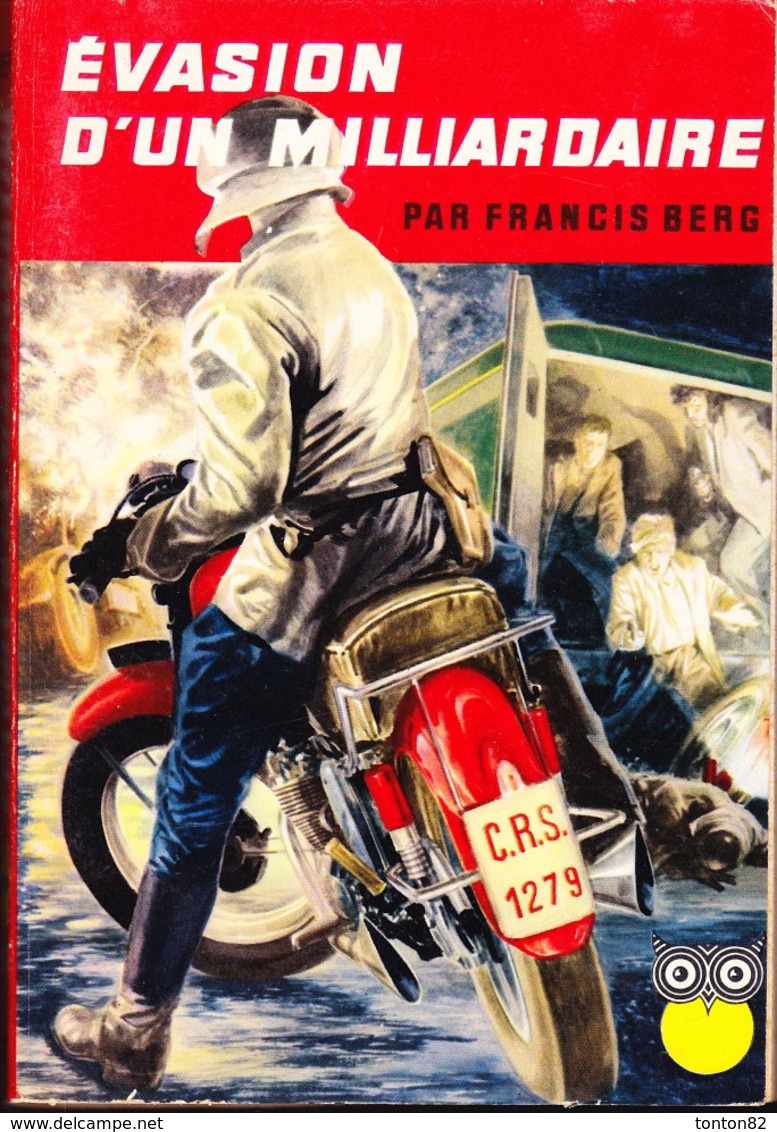 Ditis Action N° 129 -  Evasion D'un Milliardaire - Francis Berg - ( 1959 ) . - Ditis - La Chouette