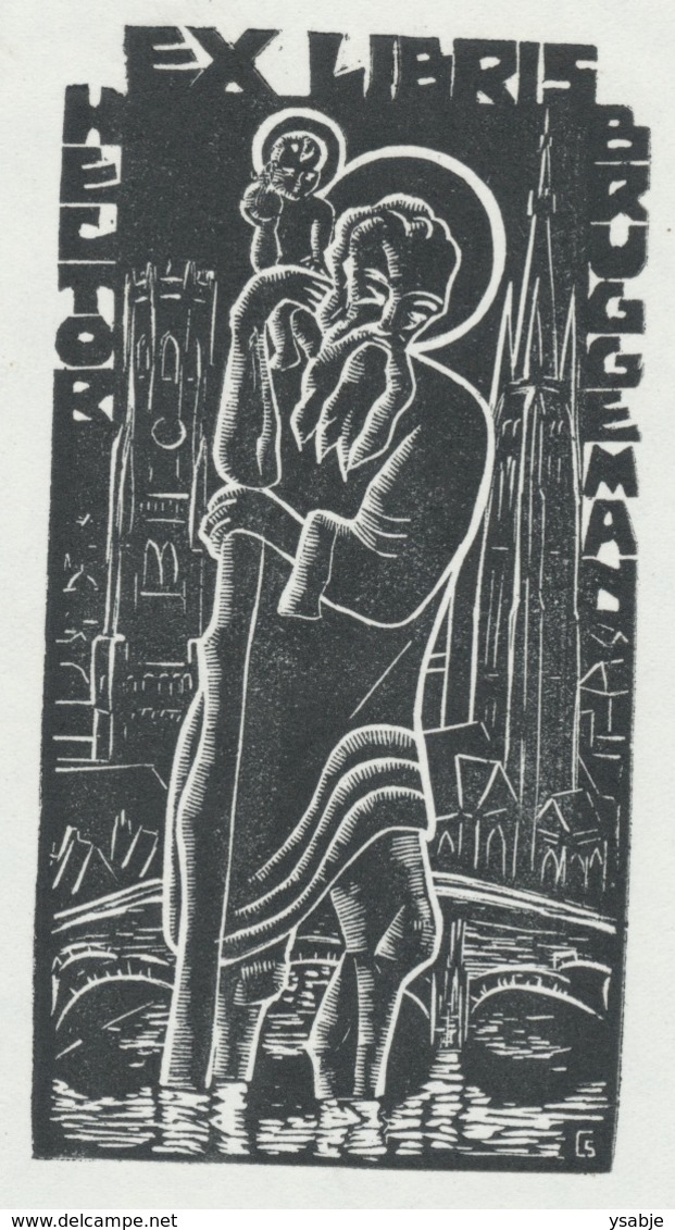 Ex Libris Hector Bruggeman - Gerard Schelpe (1906-1973) - Ex Libris