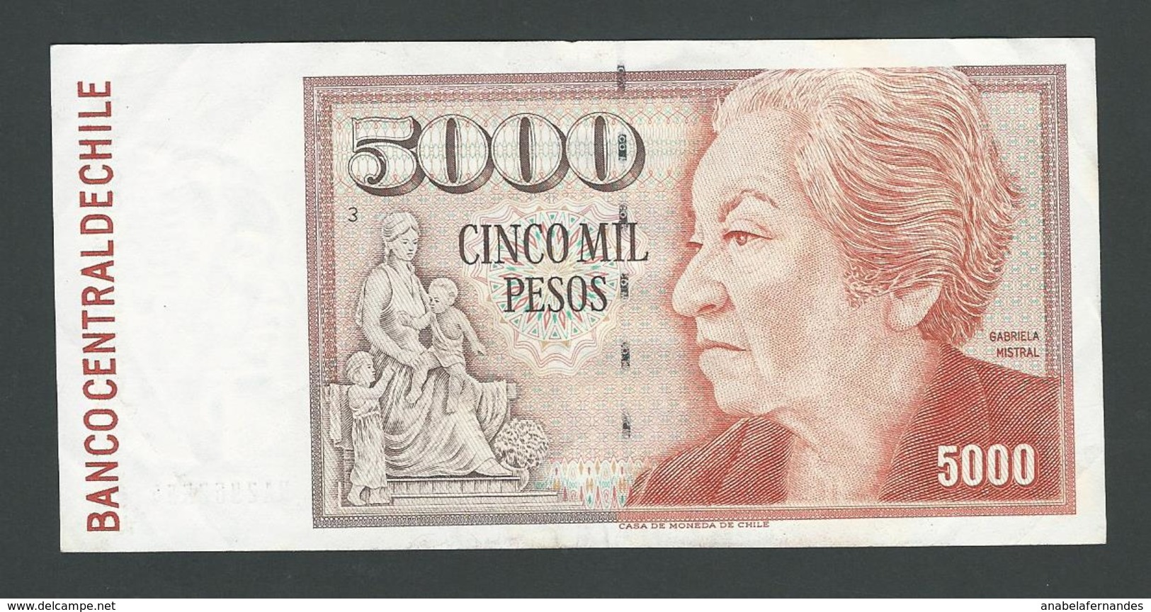 CHILE 5000 PESOS 2001  VF - Cile