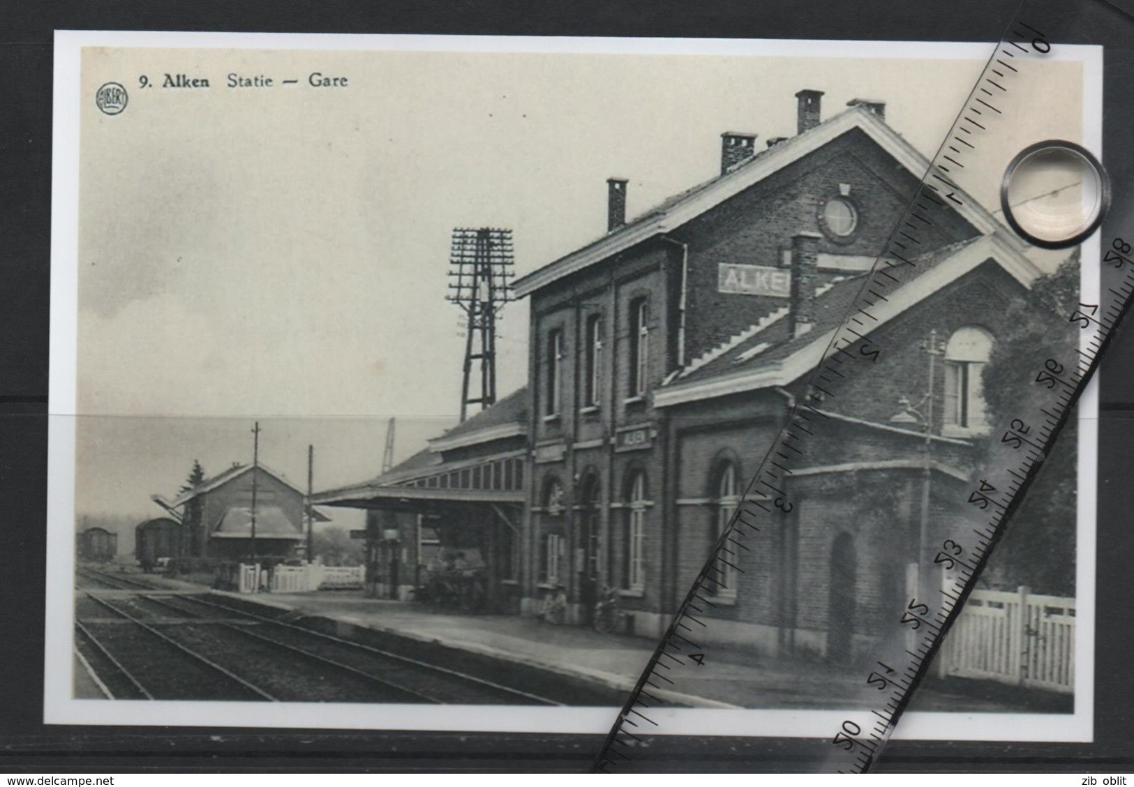 REPRODUCTION ALKEN LIMBURG LIMBOURG STATION GARE BAHNHOF - Alken