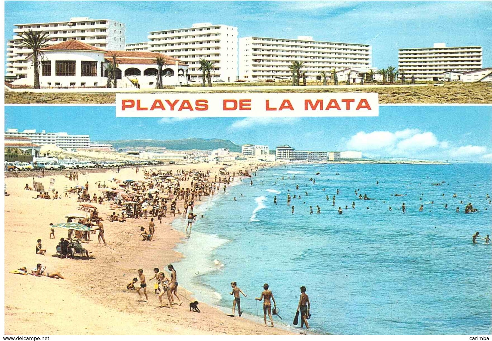 PLAYAS DE LA MATA CARTOLINA PER BELGIO - Storia Postale