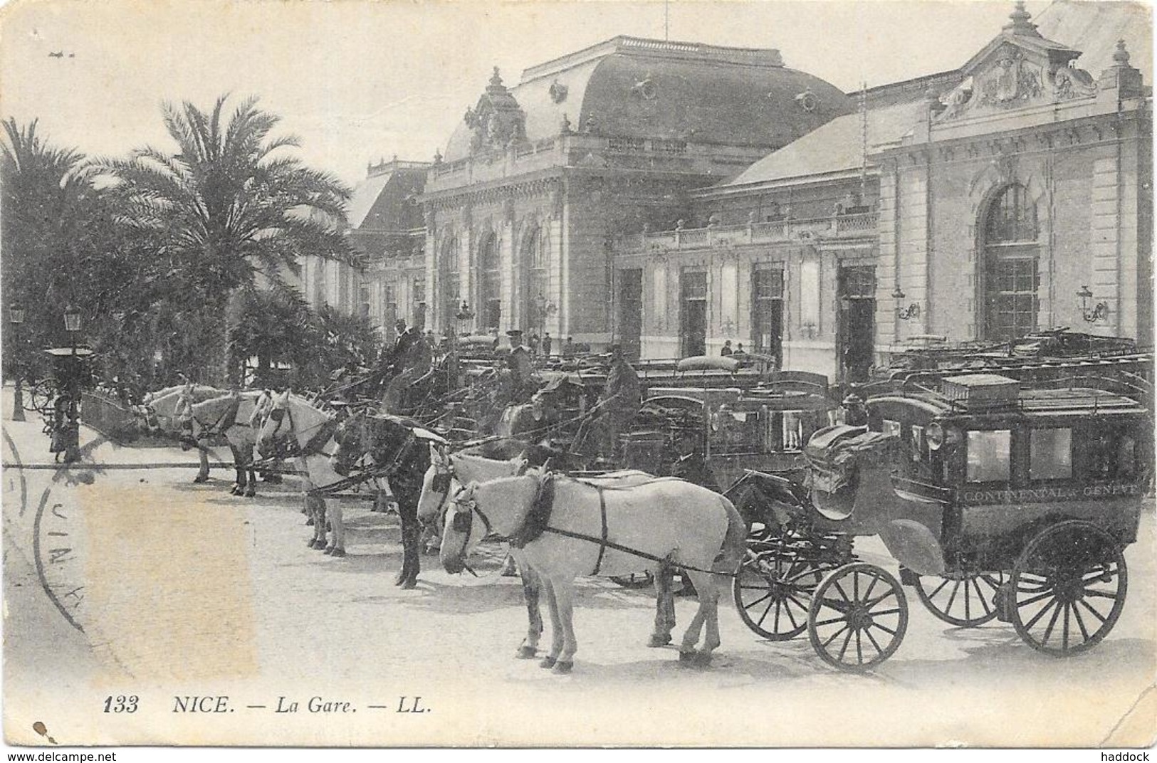 NICE: LA GARE - Autres & Non Classés