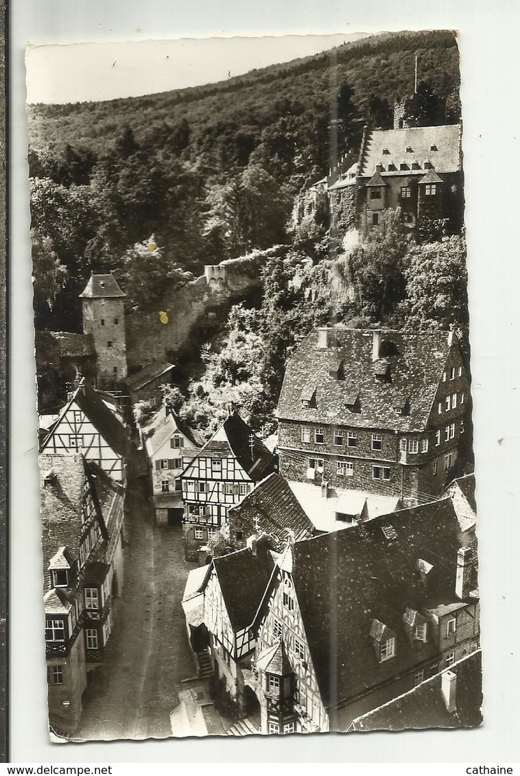 ALLEMAGNE . MITTELBERG . DIE PERLE DES MAINS . SCHNATTERLOCH MIT BLICK ZUR BURG - Mittelberg