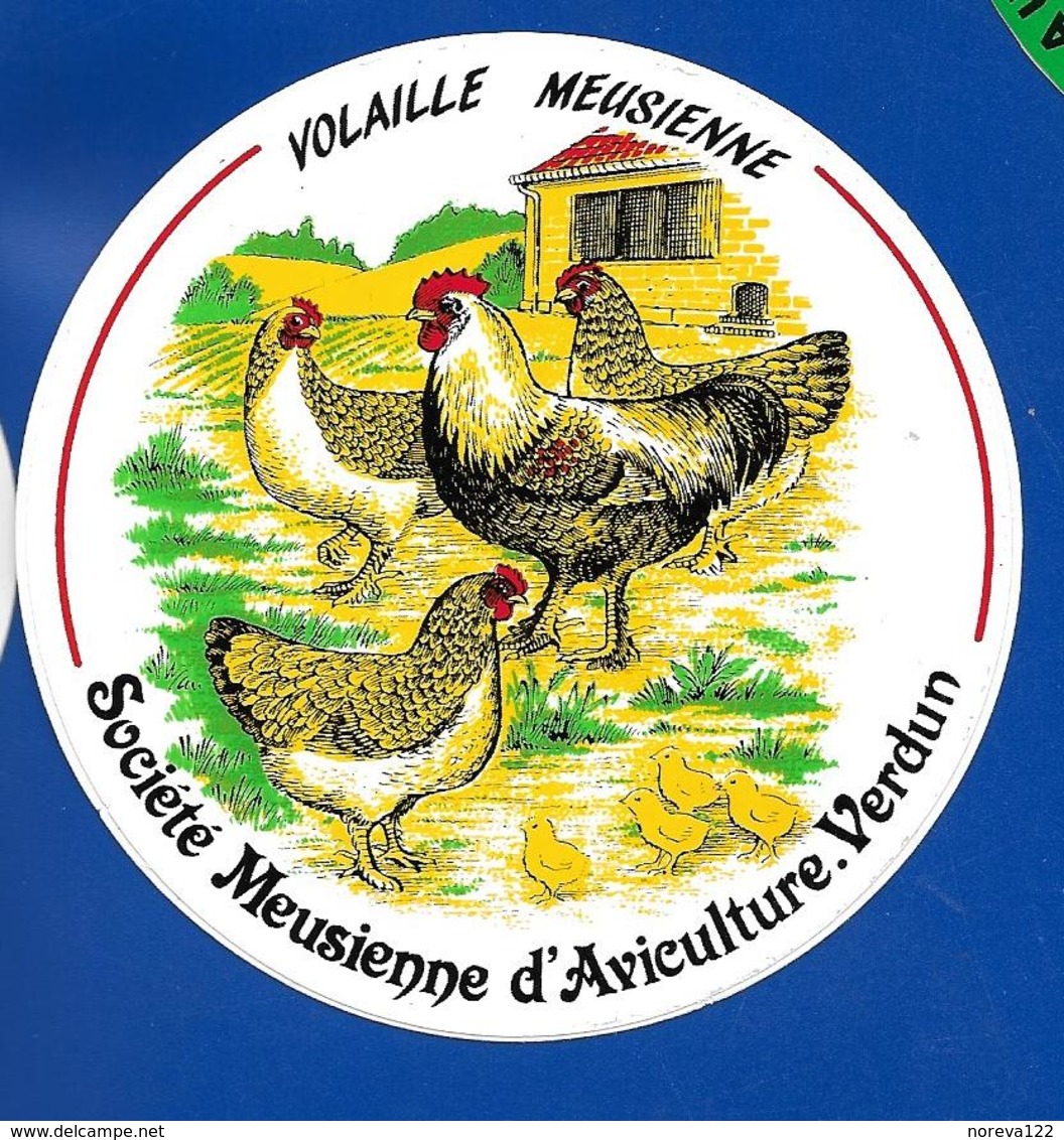 A.C  VOLAILLE MEUSIENNE VERDUN - Stickers