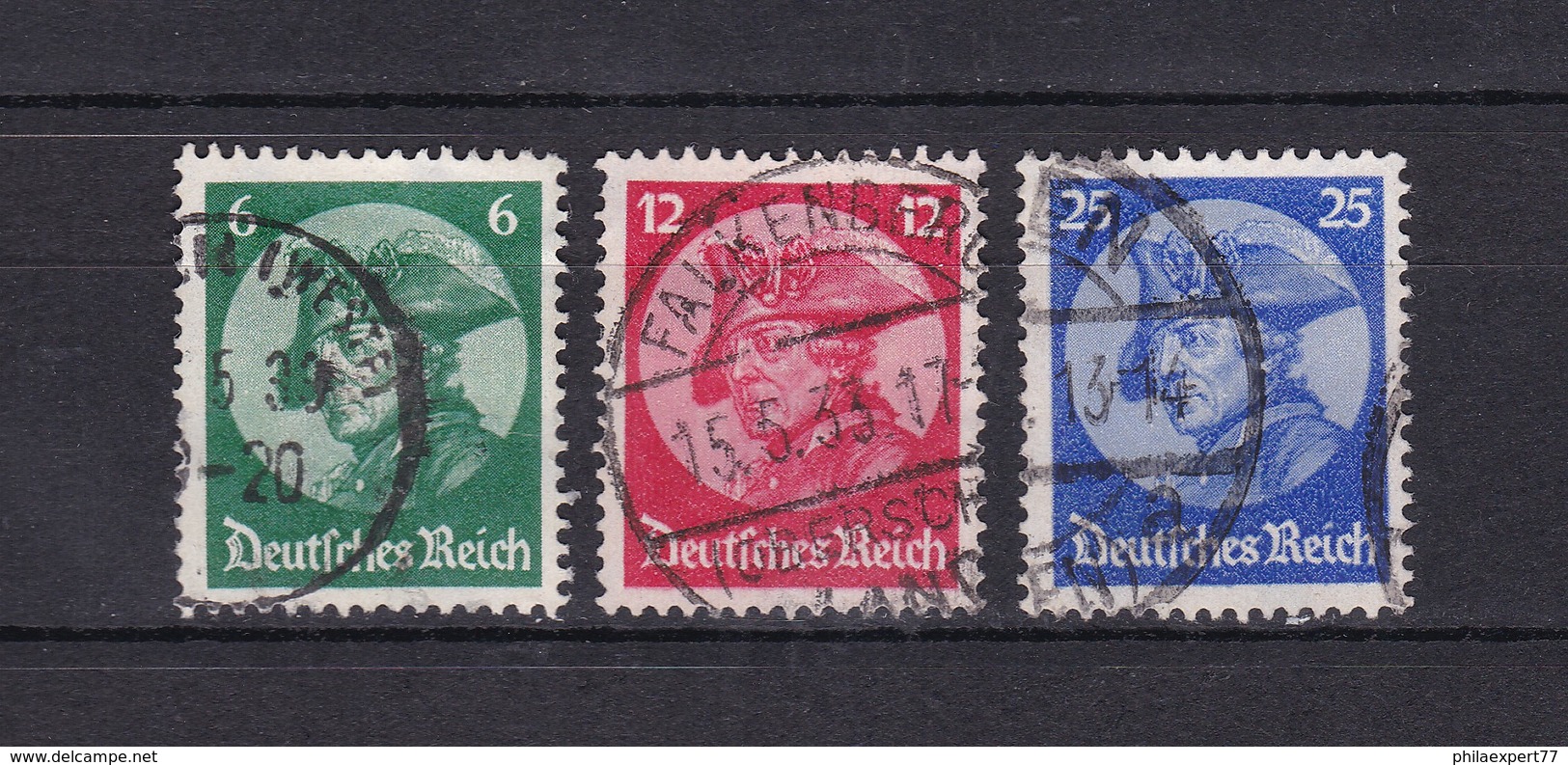 Deutsches Reich - 1933 - Michel Nr. 479/481 - Gest. - 30 Euro - Used Stamps