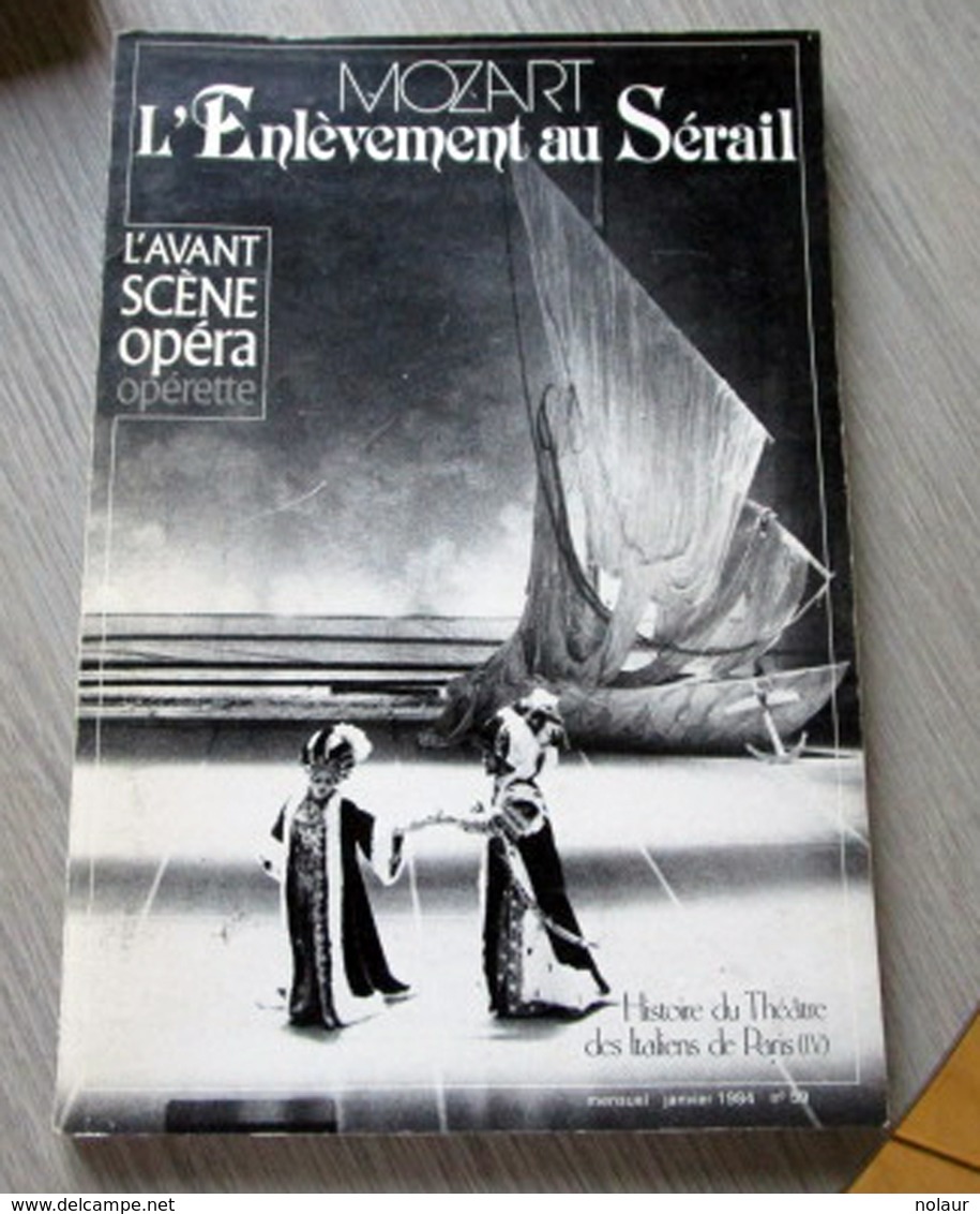 L'enlèvement Au Sérail - L'avant Scène Opéra N° 59 - Musique
