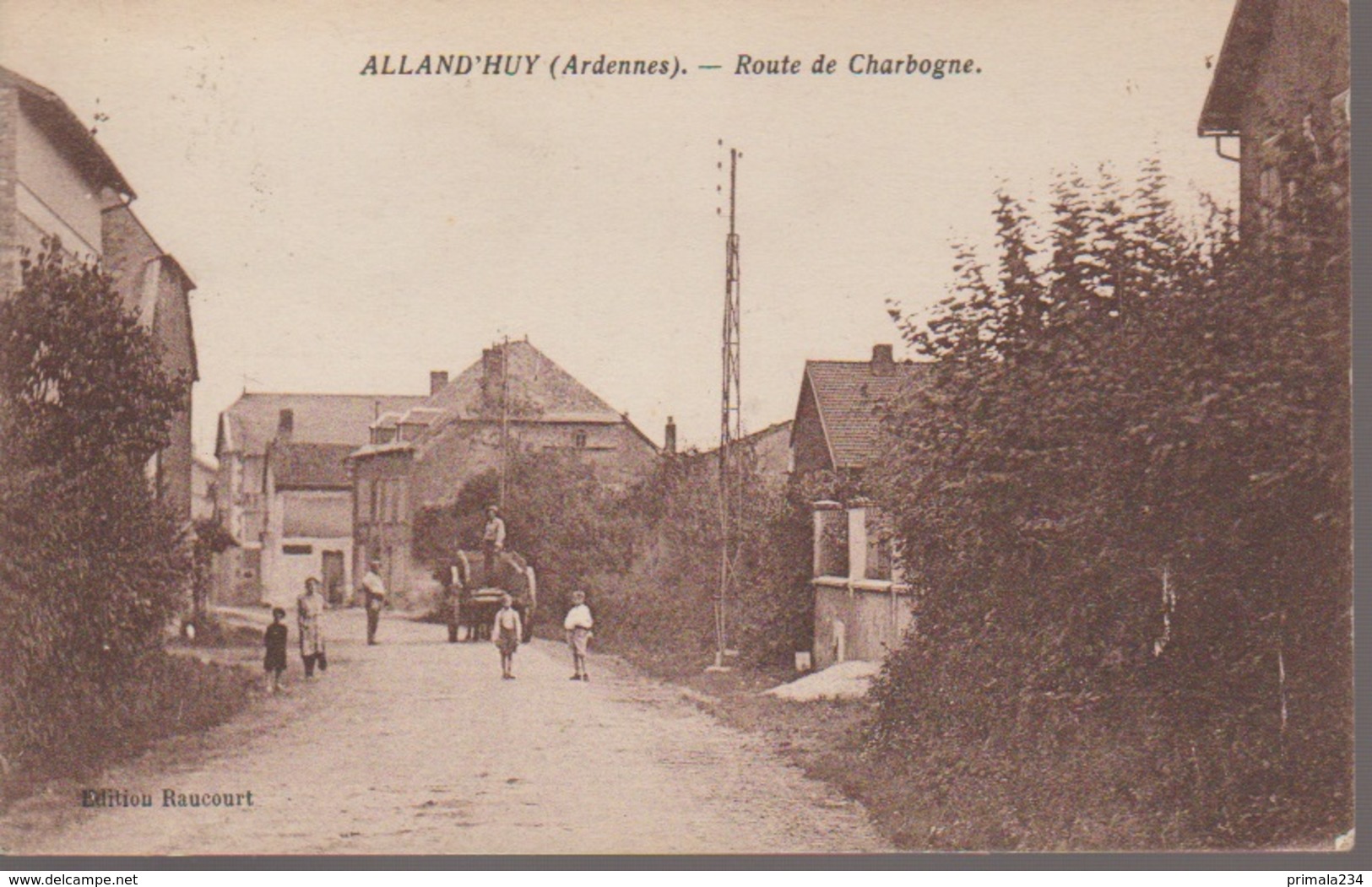 ALLAND'HUY - ROUTE DE CHARBOGNE - Other & Unclassified