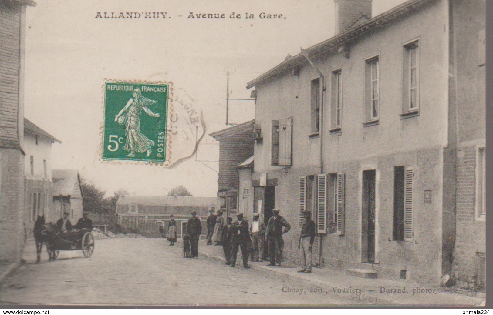 ALLAND'HUY -  AVENUE DE LA GARE - Otros & Sin Clasificación