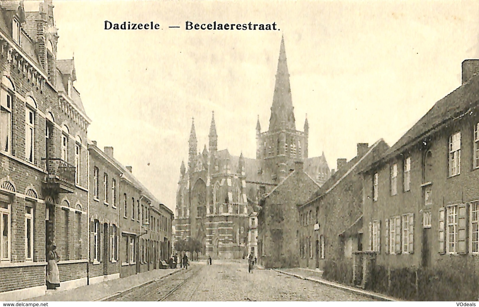 CPA - Belgique - Dadizeele - Becelaerestraat - Moorslede