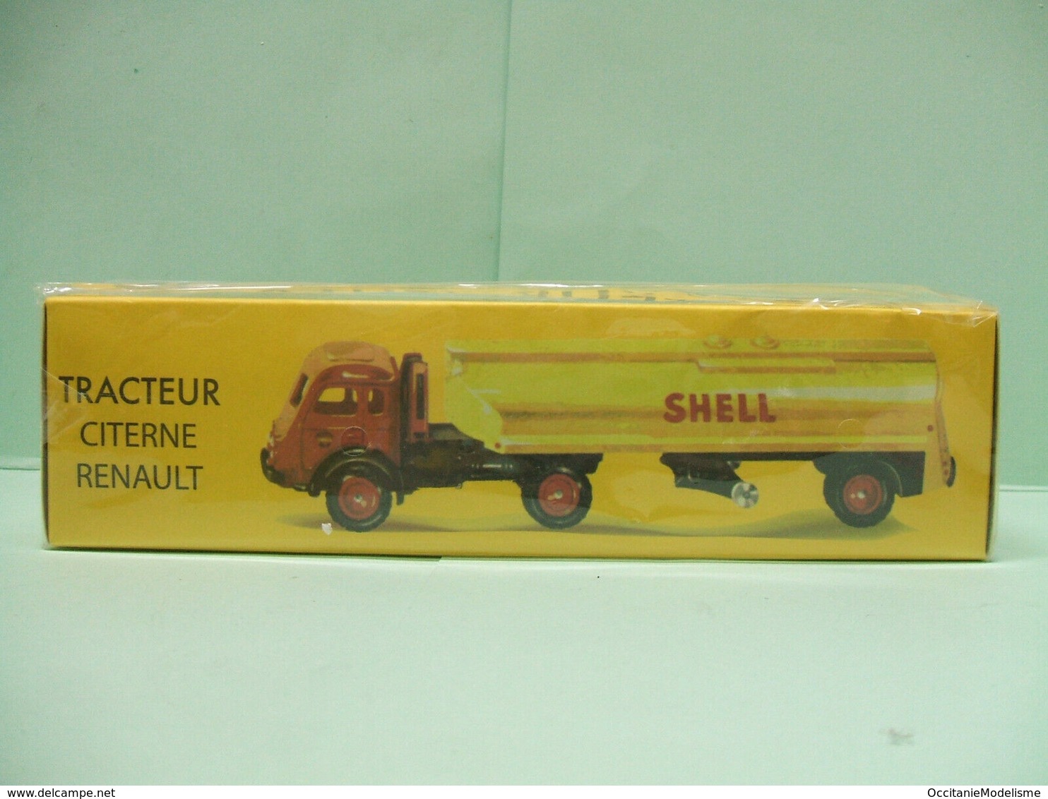 CIJ / Norev - Tracteur RENAULT FAINEANT Citerne SHELL (Réédition 1000 Exemplaires) Réf. 3/72/00 Neuf NBO 1/50 - CIJ