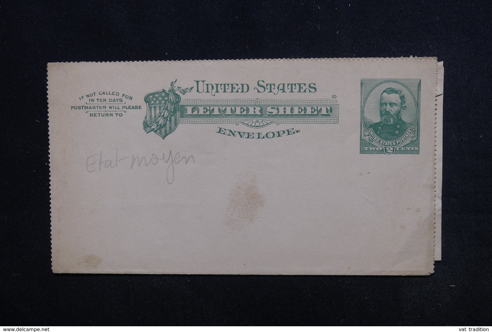 ETATS UNIS - Entier Postal Non Circulé - L 52802 - ...-1900