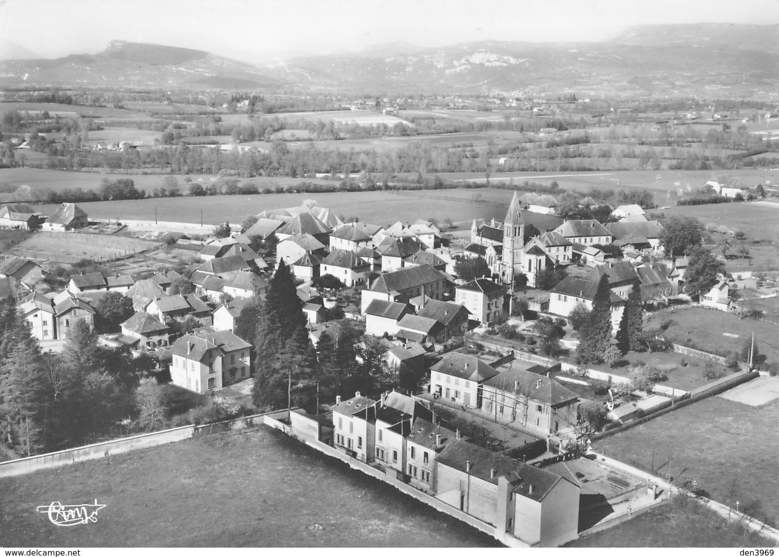 SAINT-ANDRE-le-GAZ - Vue Panoramique Aérienne - Saint-André-le-Gaz