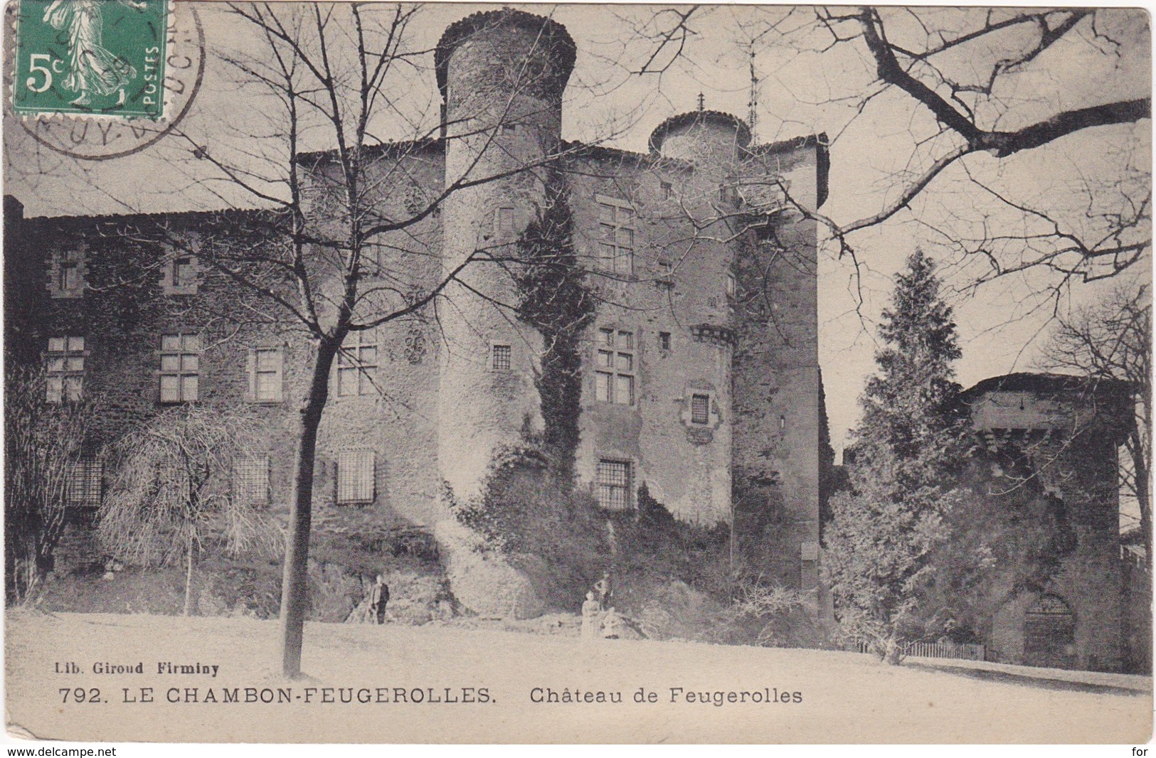 Loire : LE CHAMBON FEUGEROLLES : Chateau De Feugerolles - Le Chambon Feugerolles
