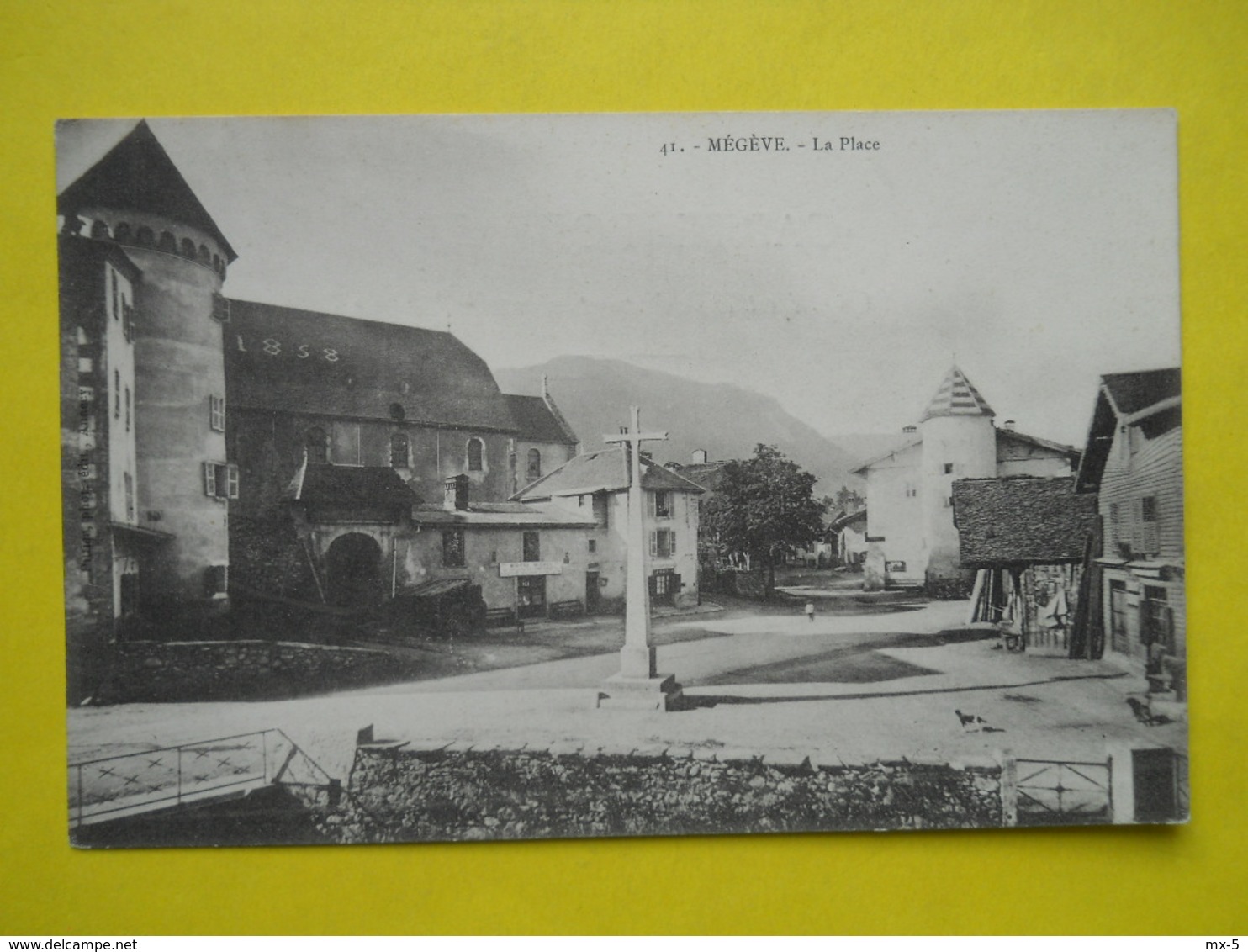 Megève ,la Place,precurseur - Megève