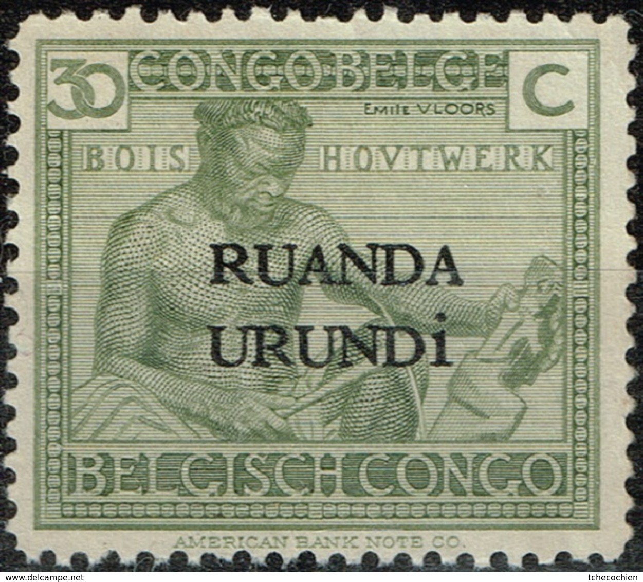 Ruanda-Urundi - 1925 - Y&T N° 63 (*), Neuf Sans Gomme - Neufs