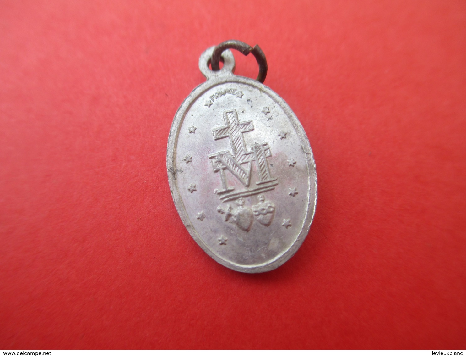 Médaille Religieuse Ancienne/ Vierge Marie /Aluminium/ Début XXéme     CAN564 - Godsdienst & Esoterisme