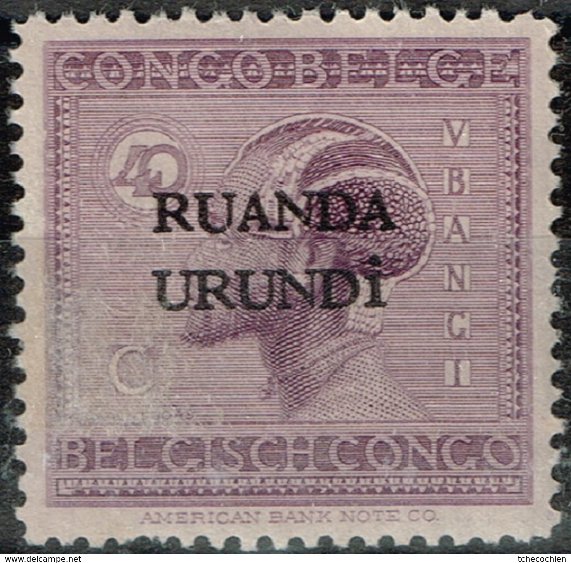 Ruanda-Urundi - 1925 - Y&T N° 65**, Neuf Sans Trace De Charnière - Neufs