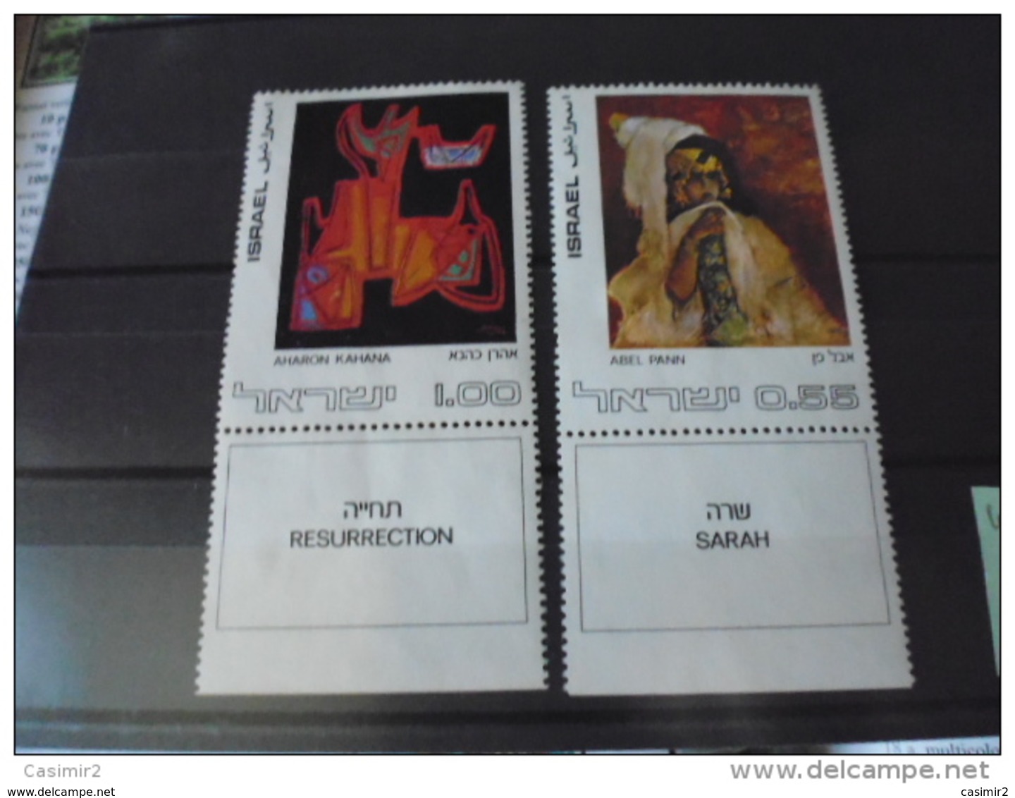 TIMBRE ISRAEL YVERT N°477 - Used Stamps (with Tabs)