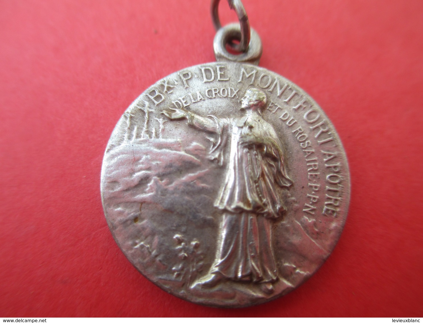 Médaille Religieuse Ancienne/Bienheureux P De MONTFORT Apotre De La Croix Et Du Rosaire/Bronze /début XXéme     CAN567 - Religion & Esotericism