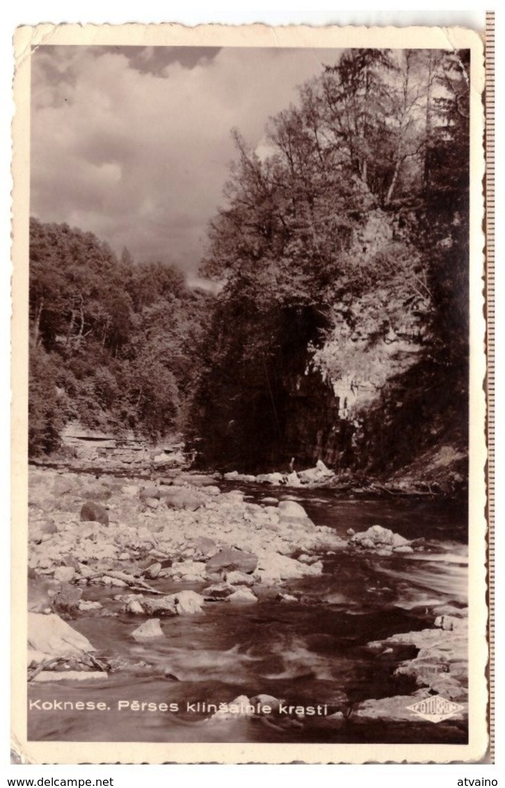 Latvia. Lettland. Koknese Perses Klinsainie Krasti. Real Photo.1930s - Lettonia