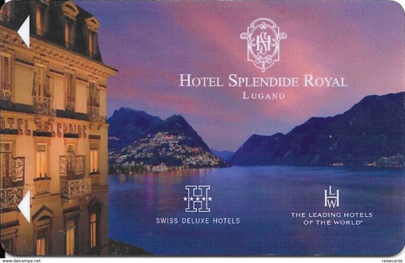 Switzerland: Hotel Splendide Royal Lugano - Hotelkarten