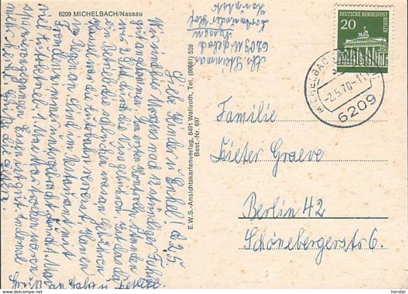 D-65326 Aarbergen - Michelbach - Alte Ansichten - Freibad - Nice Stamp - Idstein