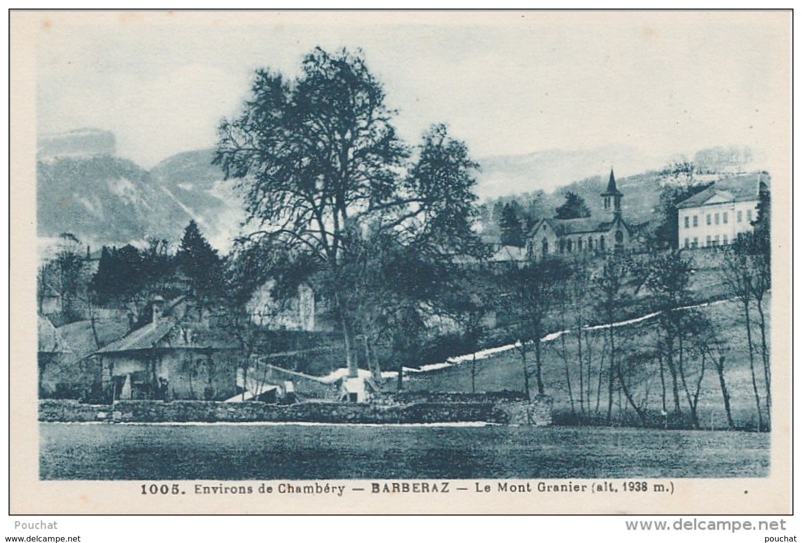 M28-73) ENVIRONS DE CHAMBERY - BARBERAZ (SAVOIE)  LE MONT GRANIER  (ALT. 1938 M.)  - (2 SANS) - Autres & Non Classés