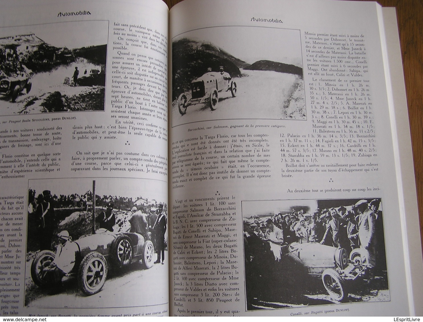 1920 1940 BUGATTI EN COURSE Régionalisme Molsheim Alsace France Automobile Grand Prix Monaco 24 H Le Mans Miramas Auto