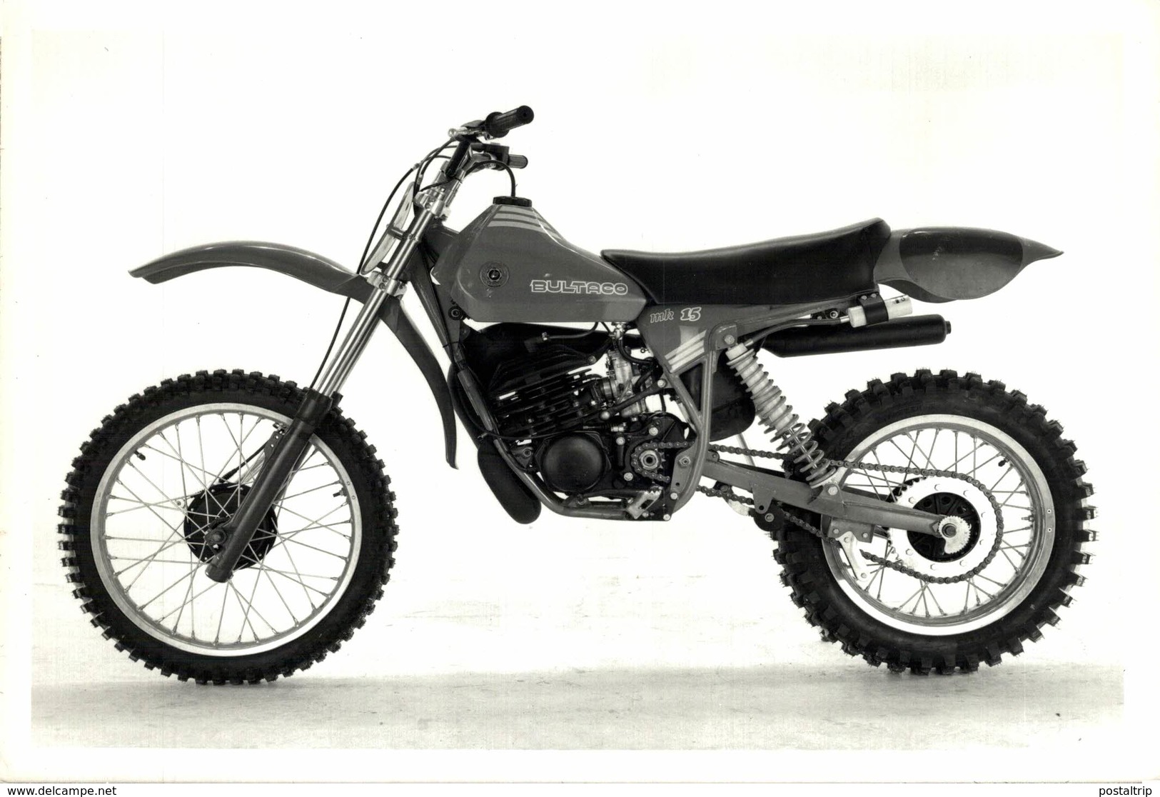 Bultaco Mk15 +-18cm X 12cm Moto MOTOCROSS MOTORCYCLE Douglas J Jackson Archive Of Motorcycles - Otros & Sin Clasificación