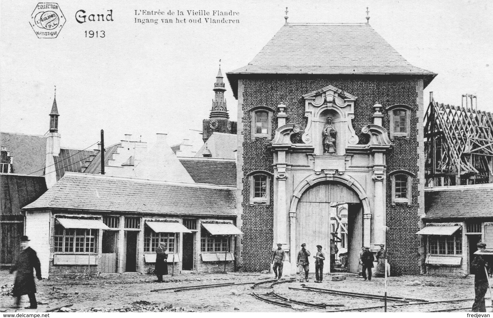 Gand / Gent - Exposition Universelle Et Universelle De Gand 1913 / Ingang Van Het Oud Vlanderen - Gent