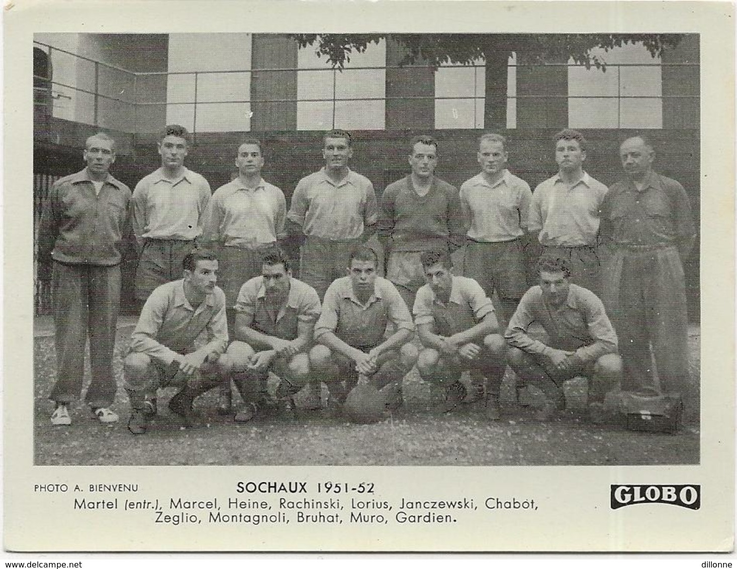 EQUIPE De SOCHAUX  1951/52  Et  IRLANDE  FRANCE      2 PHOTOS    Format  12/9  Globo - Soccer