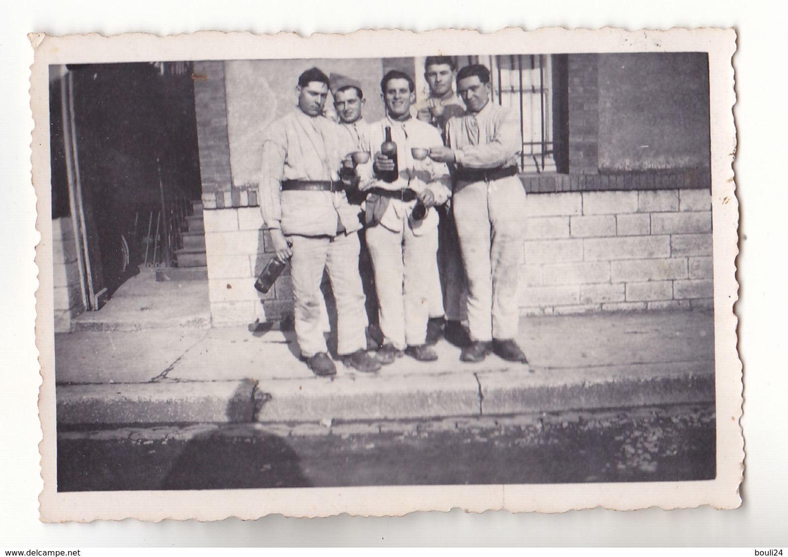 CHALON SUR SAONE  PHOTO   11X 7   MILITAIRES DU 134 EME REGIMENT D'INFANTERIE  1936 - Guerre, Militaire