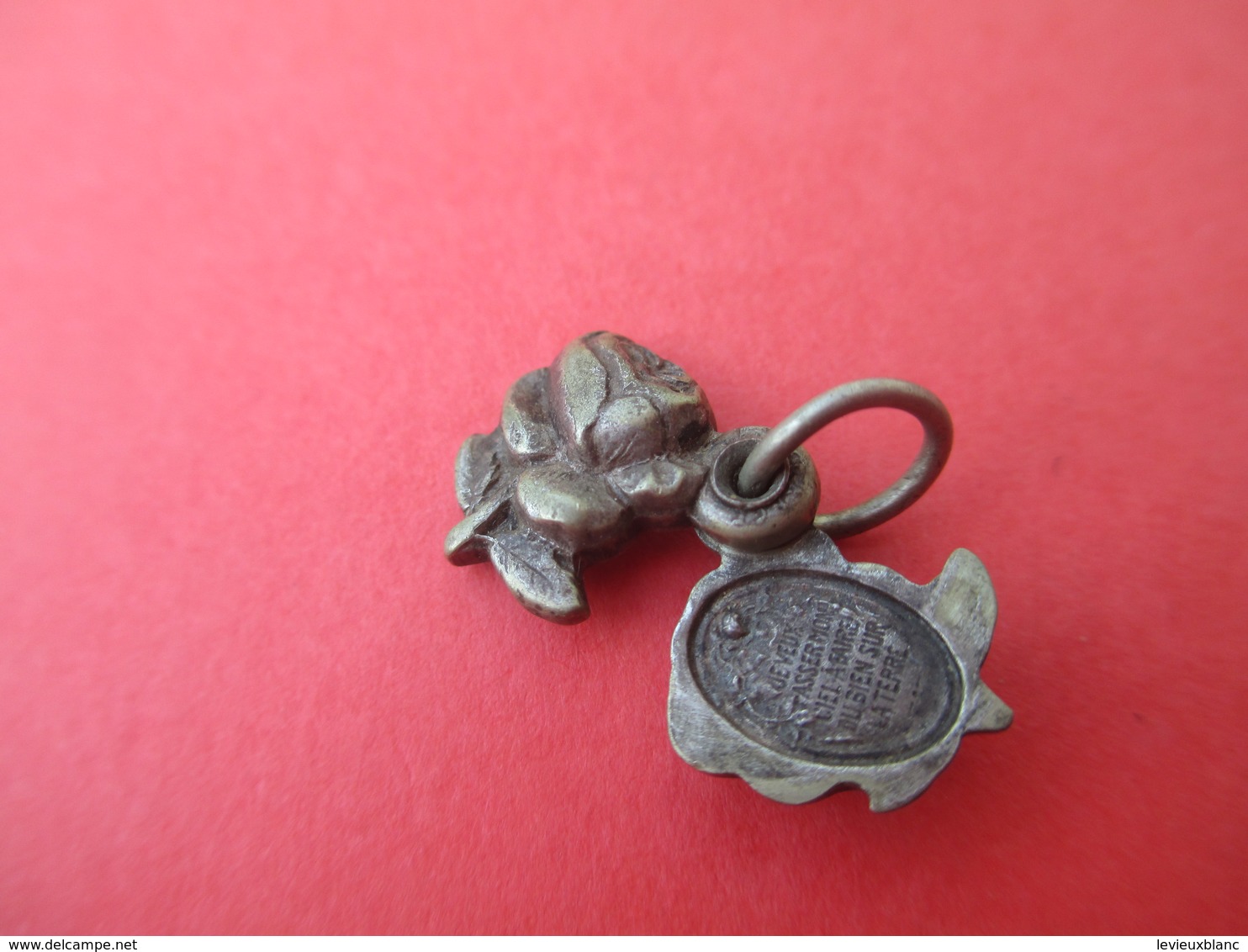 Médaille Religieuse Ancienne/Sainte Thérése/ Rose/ /Faire Du Bien Sur La T /Bronze Doré  / Vers 1920-1950   CAN580 - Religion & Esotérisme