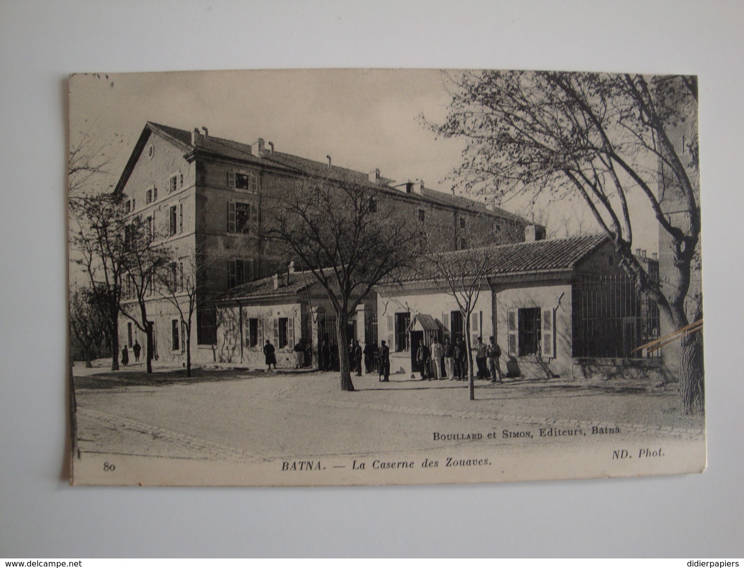 Batna,Algérie La Caserne Des Zouaves,1915 - Batna