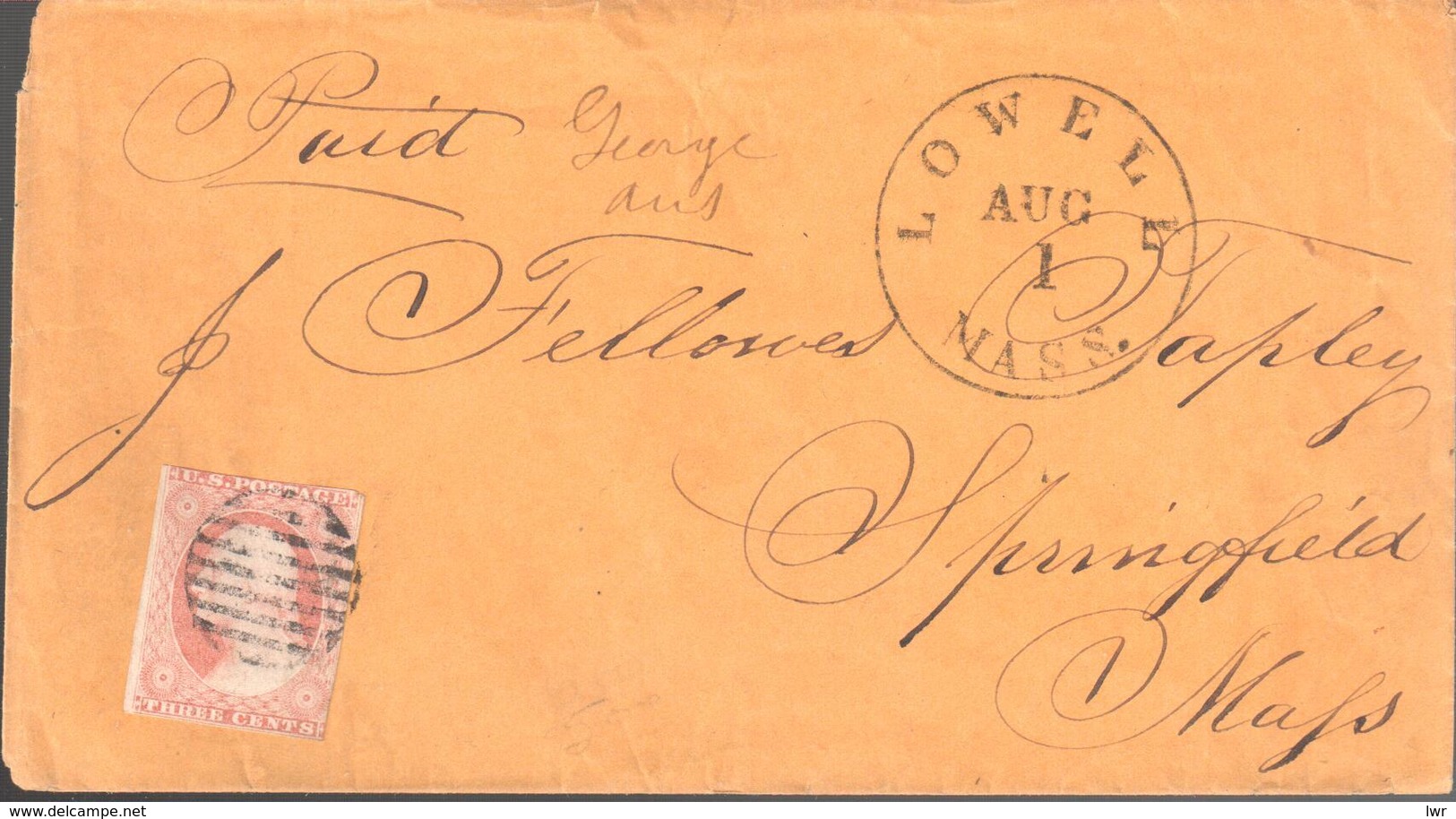 USA - Cover - Lowell Mass. - Other & Unclassified