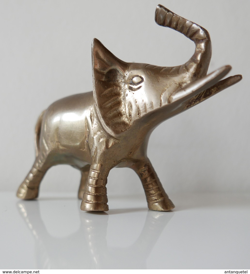 Figurine éléphant En Laiton - Autres & Non Classés